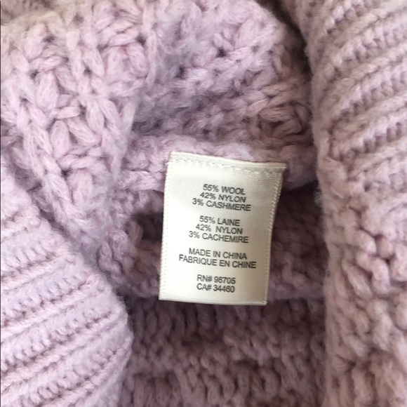 Rebecca Taylor light purple chunky sweater - Picture 8 of 8
